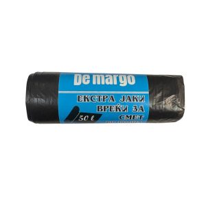 Кеси за отпад црни 50L